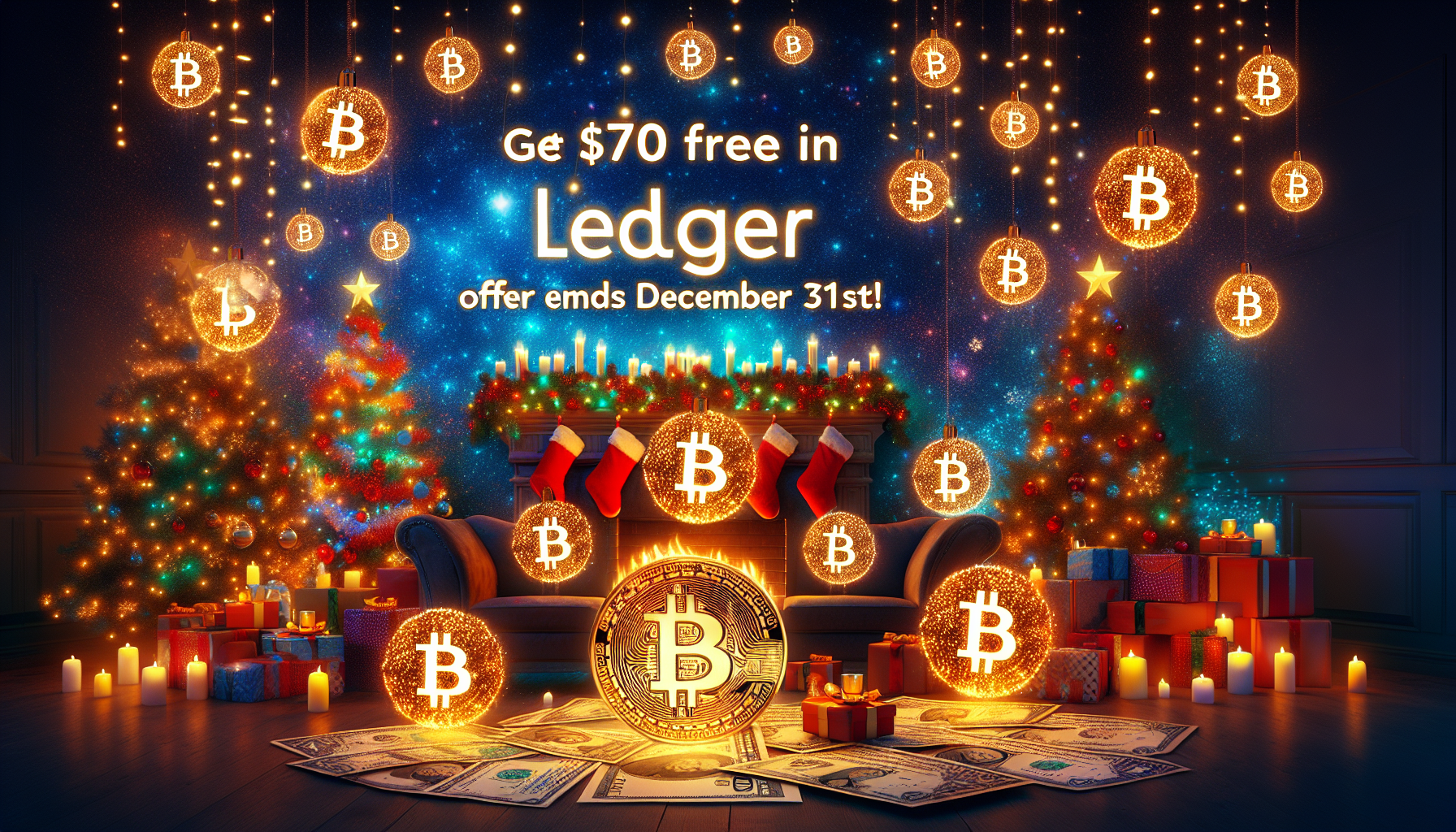 découvrez notre offre festive exceptionnelle ! recevez jusqu'à 70 $ en bitcoin gratuits avec ledger, une promotion valable jusqu'au 31 décembre. ne manquez pas cette opportunité de sécuriser vos actifs numériques !