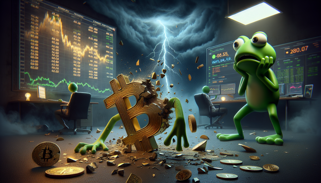 découvrez comment le récent effondrement du marché des cryptomonnaies a impacté différents actifs, tout en épargnant étonnamment le bitcoin et le token pepe. analysez les raisons derrière cette résilience et ce que cela signifie pour l'avenir de ces valeurs dans un marché en pleine mutation.