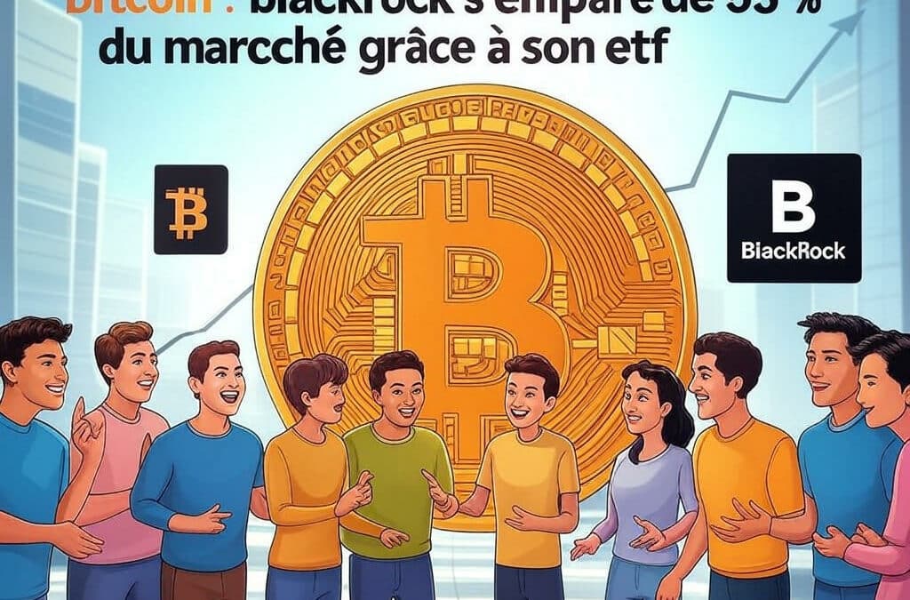 découvrez comment blackrock a réussi à capturer 55 % du marché du bitcoin grâce à son etf, révolutionnant ainsi l'investissement dans les crypto-monnaies. analyse des impacts et des perspectives d'avenir dans le monde financier.