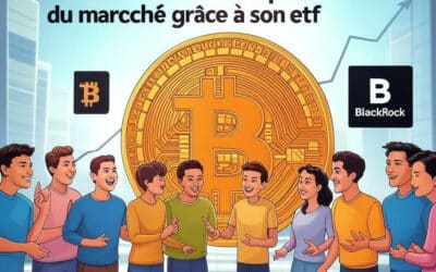 Bitcoin : BlackRock s’empare de 55 % du marché grâce à son ETF