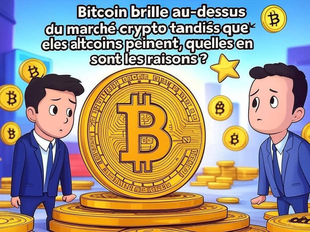 découvrez pourquoi bitcoin surpasse le marché des cryptomonnaies alors que les altcoins rencontrent des difficultés. analyse des raisons derrière cette dynamique et les implications pour les investisseurs.
