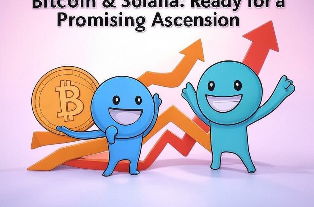 Bitcoin et Solana se préparent à une ascension prometteuse selon les tendances graphiques