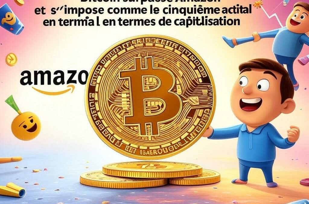 découvrez comment bitcoin a franchi un nouveau cap en devenant le cinquième actif mondial par capitalisation, dépassant même des géants comme amazon. plongée dans les enjeux et tendances du marché des cryptomonnaies.