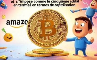 Bitcoin surpasse Amazon et s’impose comme le cinquième actif mondial en termes de capitalisation