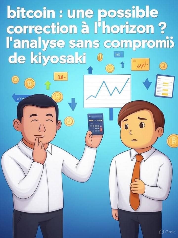 découvrez l'analyse incisive de kiyosaki sur le bitcoin : une possible correction à l'horizon ? explorez ses perspectives et stratégies dans un marché en constante évolution.