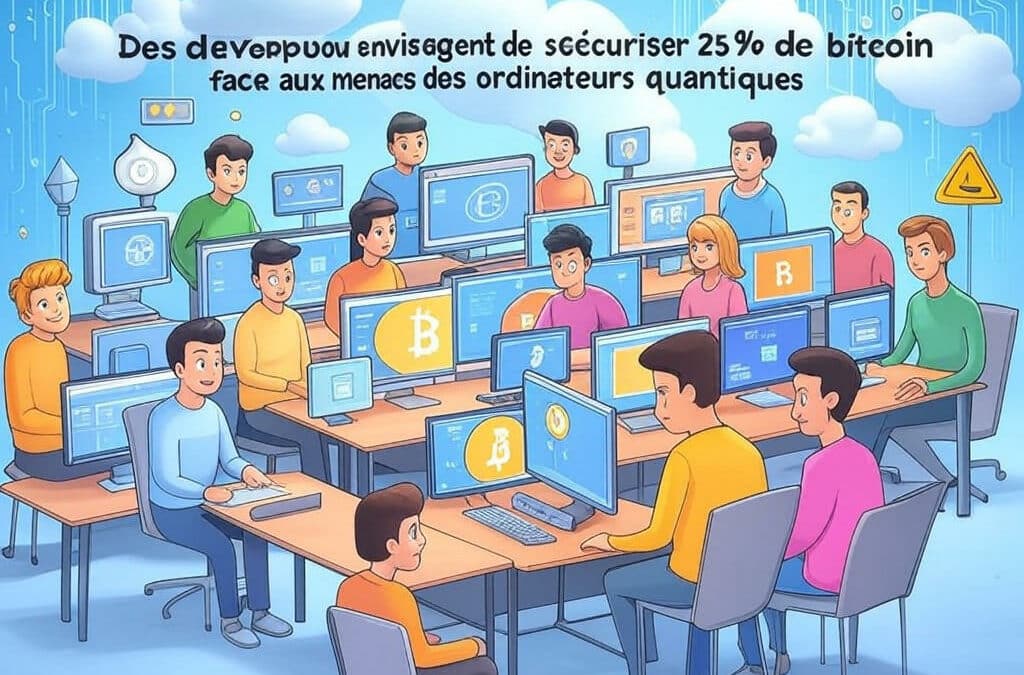 découvrez comment des développeurs innovants travaillent à sécuriser 25 % de bitcoin contre les menaces des ordinateurs quantiques, garantissant ainsi la protection de vos investissements numériques et l'intégrité de la blockchain.