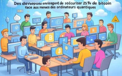 Des développeurs envisagent de sécuriser 25 % de Bitcoin face aux menaces des ordinateurs quantiques