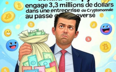 Donald Trump Jr. engage 3,3 millions de dollars dans une entreprise de cryptomonnaie au passé controversé