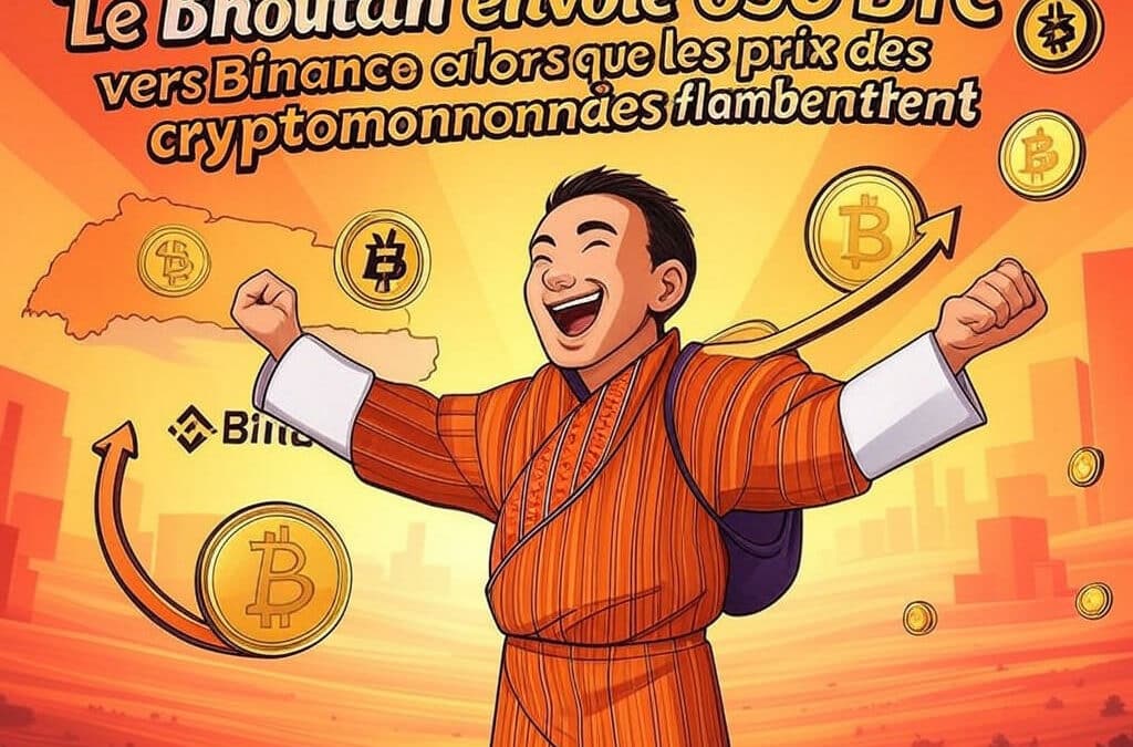 découvrez comment le bhoutan a transféré 650 btc vers binance au moment où les prix des cryptomonnaies explosent. analyse des enjeux économiques et des implications de cette transaction majeure dans le monde des cryptos.