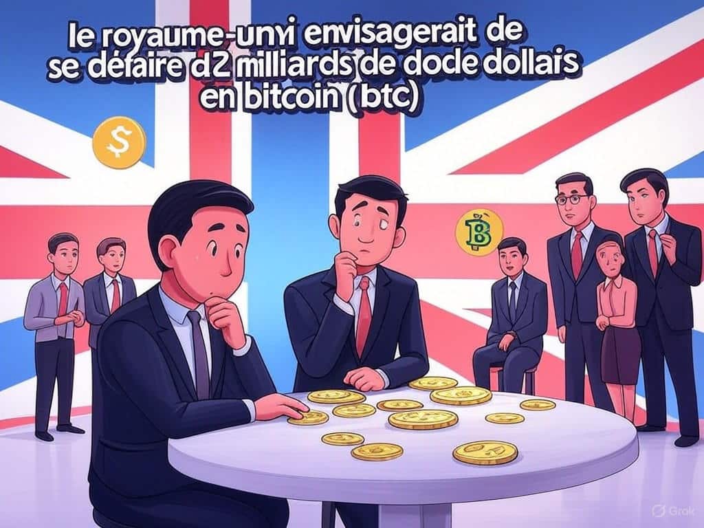 découvrez comment le royaume-uni pourrait se défaire de 7,2 milliards de dollars en bitcoin (btc), une décision qui pourrait avoir des répercussions significatives sur le marché des cryptomonnaies. analyse des implications économiques et des motivations derrière cette stratégie.