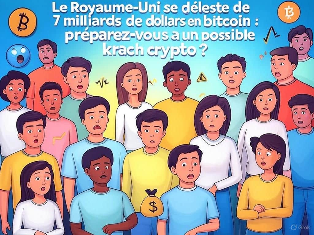 découvrez comment le royaume-uni se sépare de 7 milliards de dollars en bitcoin et ce que cela pourrait signifier pour l'avenir du marché crypto. préparez-vous à un possible krach dans un contexte économique incertain.