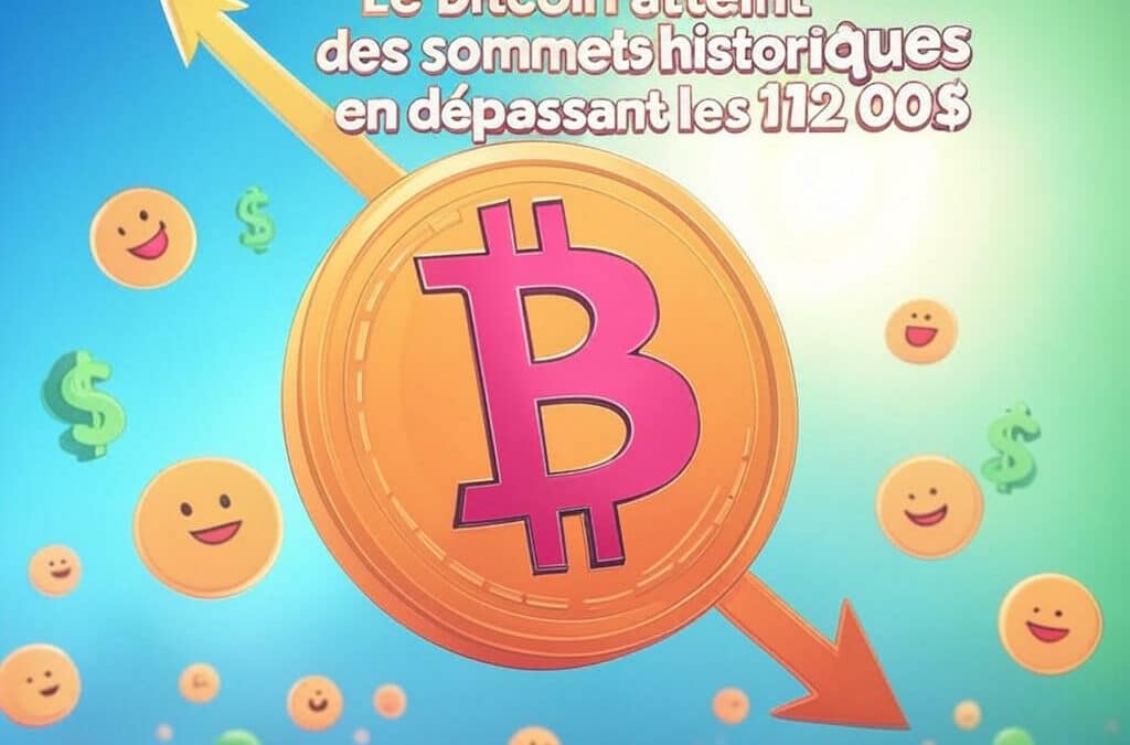 découvrez comment le bitcoin a atteint des sommets historiques en dépassant la barre des 112 000 $. analysez les facteurs clés de cette ascension impressionnante et ce que cela signifie pour l'avenir des cryptomonnaies. restez informé des tendances du marché et des opportunités d'investissement.