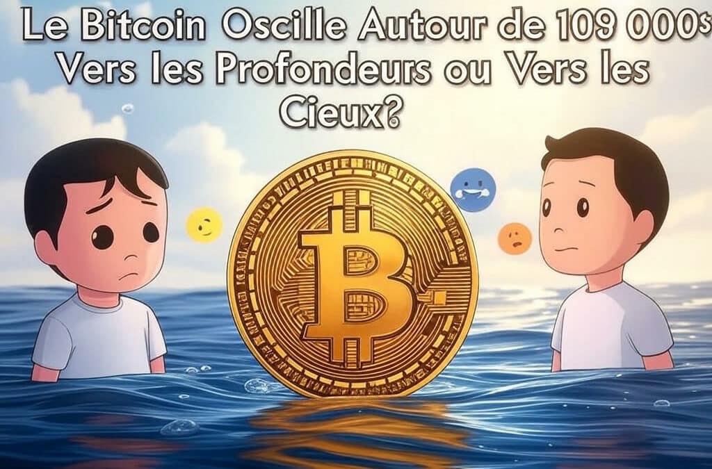découvrez l'analyse des fluctuations du bitcoin, actuellement autour de 109 000$. quelles sont les perspectives pour cette cryptomonnaie phare : s'envolera-t-elle vers de nouveaux sommets ou risque-t-elle de plonger ?