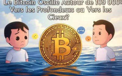 Le bitcoin oscille autour de 109 000$: vers les profondeurs ou vers les cieux?
