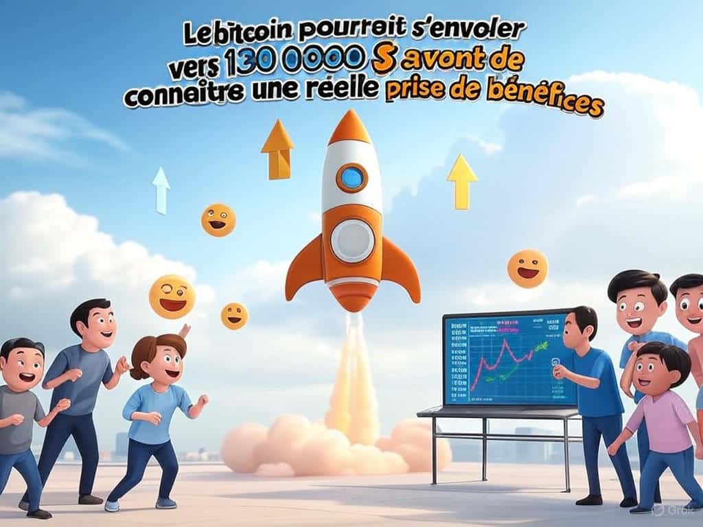 découvrez pourquoi le bitcoin pourrait atteindre les 130 000 $ dans un avenir proche et les enjeux d'une potentielle prise de bénéfices qui pourrait suivre cette envolée. analyse des tendances et des facteurs influençant le marché.