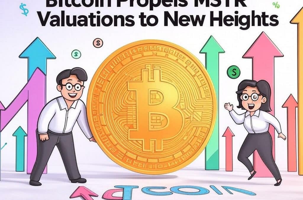 découvrez comment le bitcoin influence la valorisation de mstr, atteignant des sommets inédits. plongez dans l'univers des cryptomonnaies et leur impact sur le marché financier.