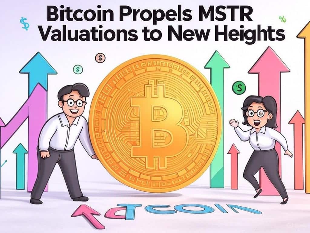 découvrez comment le bitcoin influence la valorisation de mstr, atteignant des sommets inédits. plongez dans l'univers des cryptomonnaies et leur impact sur le marché financier.