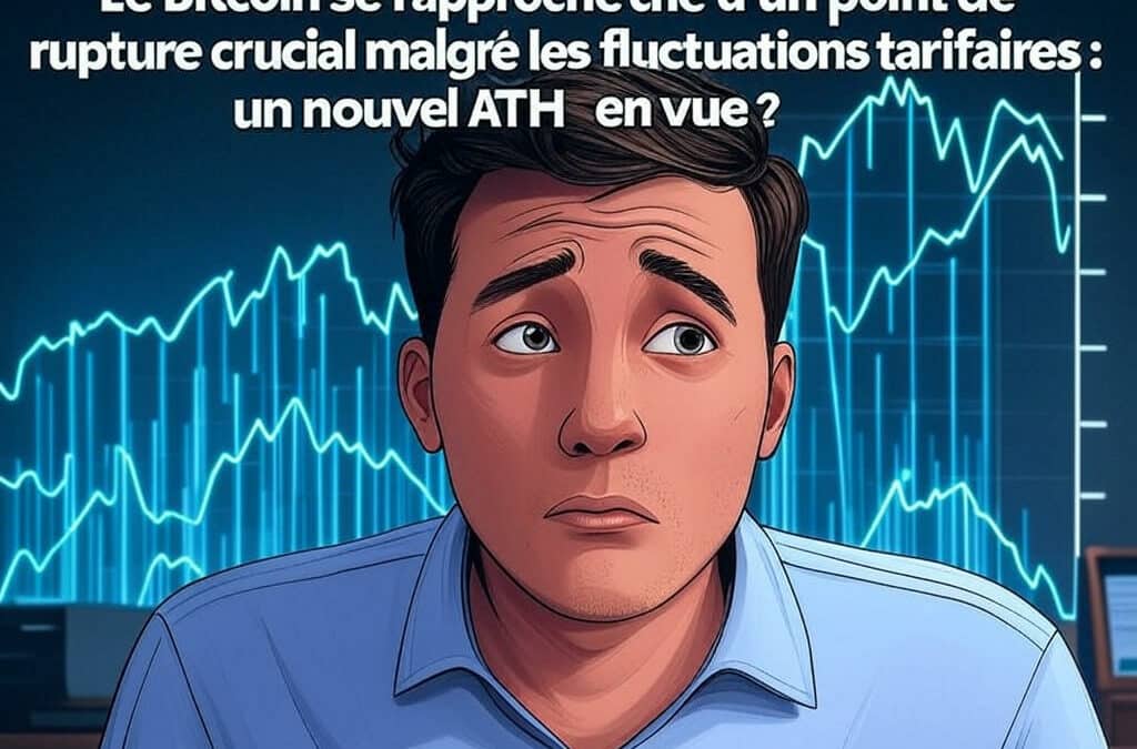 découvrez les enjeux récents du bitcoin alors qu'il s'approche d'un point de rupture critique. entre fluctuations tarifaires et perspectives d'un nouvel ath, restez informé des futurs mouvements du marché des cryptomonnaies.