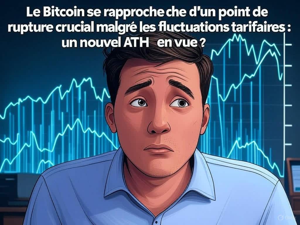 découvrez les enjeux récents du bitcoin alors qu'il s'approche d'un point de rupture critique. entre fluctuations tarifaires et perspectives d'un nouvel ath, restez informé des futurs mouvements du marché des cryptomonnaies.