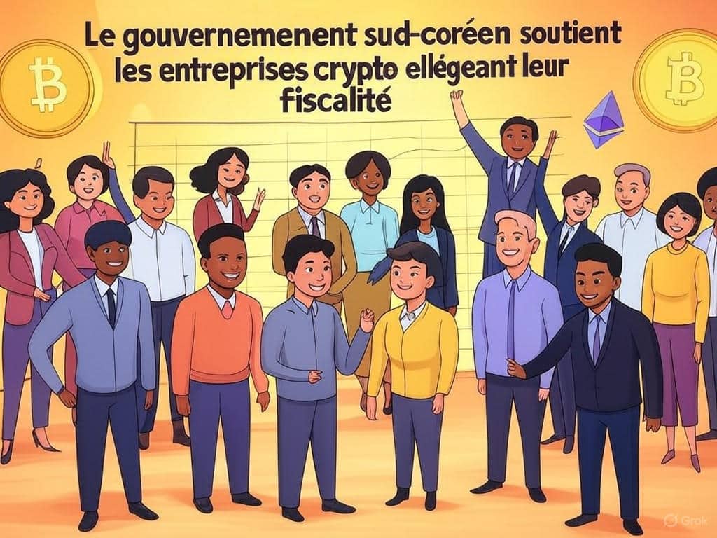 découvrez comment le gouvernement sud-coréen encourage l'innovation dans le secteur des cryptomonnaies en allégeant la fiscalité des entreprises crypto. une initiative qui pourrait révolutionner l'écosystÚme numérique du pays et attirer des investisseurs internationaux.