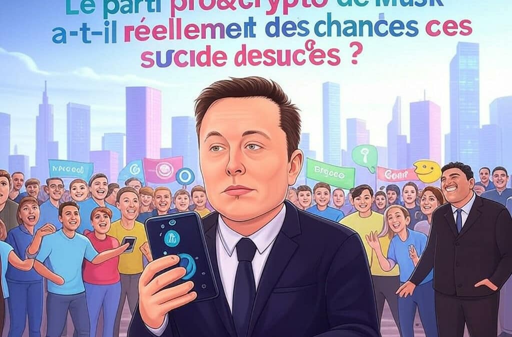 découvrez les perspectives du parti pro&crypto de musk et examinez ses chances de succès dans un paysage politique en pleine évolution. analyse approfondie des enjeux, des soutiens et des défis potentiels pour ce mouvement novateur.
