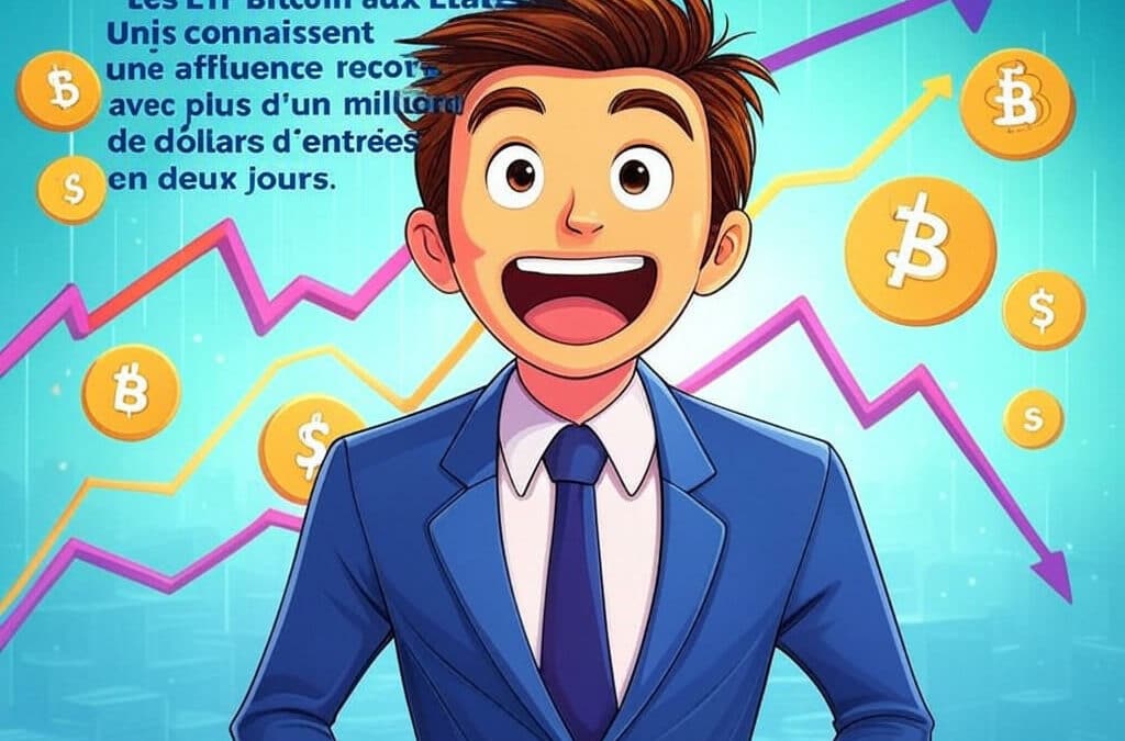 découvrez comment les etf bitcoin aux états-unis attirent un afflux record, avec plus d'un milliard de dollars d'entrées en seulement deux jours. plongez dans l'univers dynamique des investissements crypto et les implications de cette tendance pour le marché.