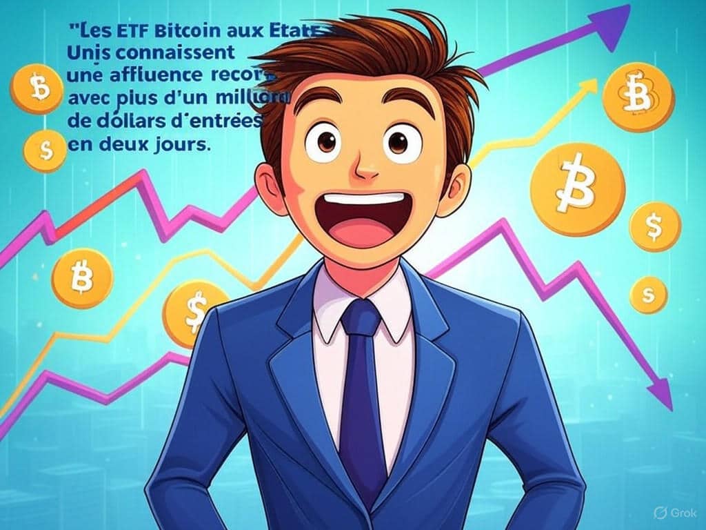 découvrez comment les etf bitcoin aux états-unis attirent un afflux record, avec plus d'un milliard de dollars d'entrées en seulement deux jours. plongez dans l'univers dynamique des investissements crypto et les implications de cette tendance pour le marché.