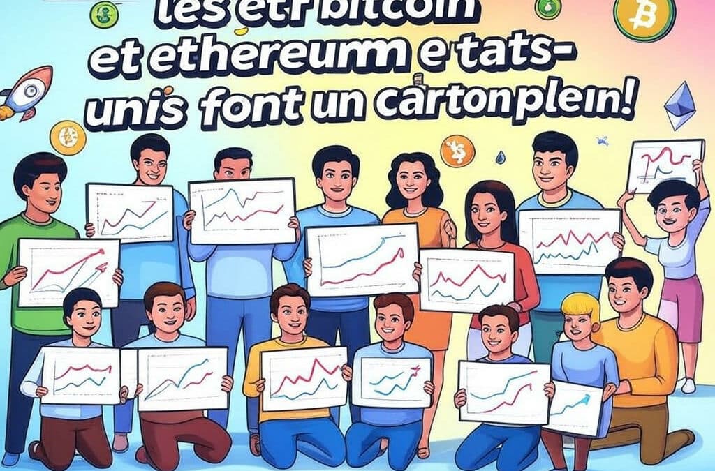 découvrez comment les etf bitcoin et ethereum connaissent un succès fulgurant aux états-unis. analyse des tendances de marché, opportunités d'investissement et impacts sur le secteur des cryptomonnaies.