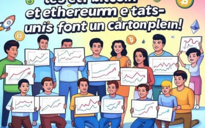 Les ETF Bitcoin et Ethereum aux États-Unis font un carton plein !