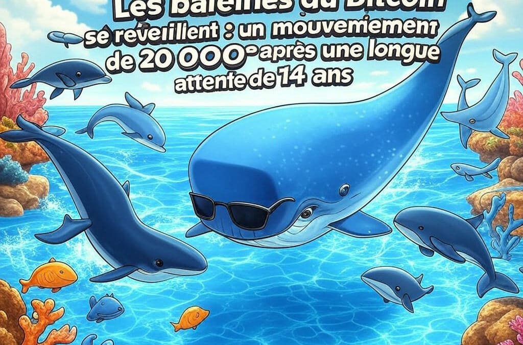 découvrez l'éveil des baleines du bitcoin avec le transfert de 20 000 btc après 14 ans d'inactivité. analysez les implications de ce mouvement sur le marché et ce que cela pourrait signifier pour l'avenir des cryptomonnaies.