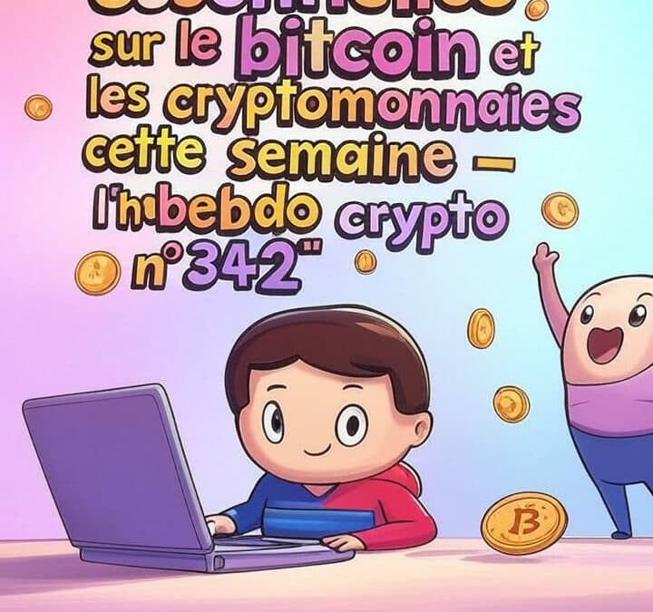 découvrez les dernières actualités incontournables sur le bitcoin et les cryptomonnaies dans notre édition hebdomadaire, l’hebdo crypto n°342. restez informé des tendances, des analyses et des événements marquants qui façonnent l'univers des cryptos cette semaine.