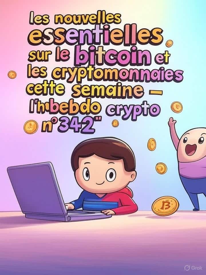 découvrez les dernières actualités incontournables sur le bitcoin et les cryptomonnaies dans notre édition hebdomadaire, l’hebdo crypto n°342. restez informé des tendances, des analyses et des événements marquants qui façonnent l'univers des cryptos cette semaine.