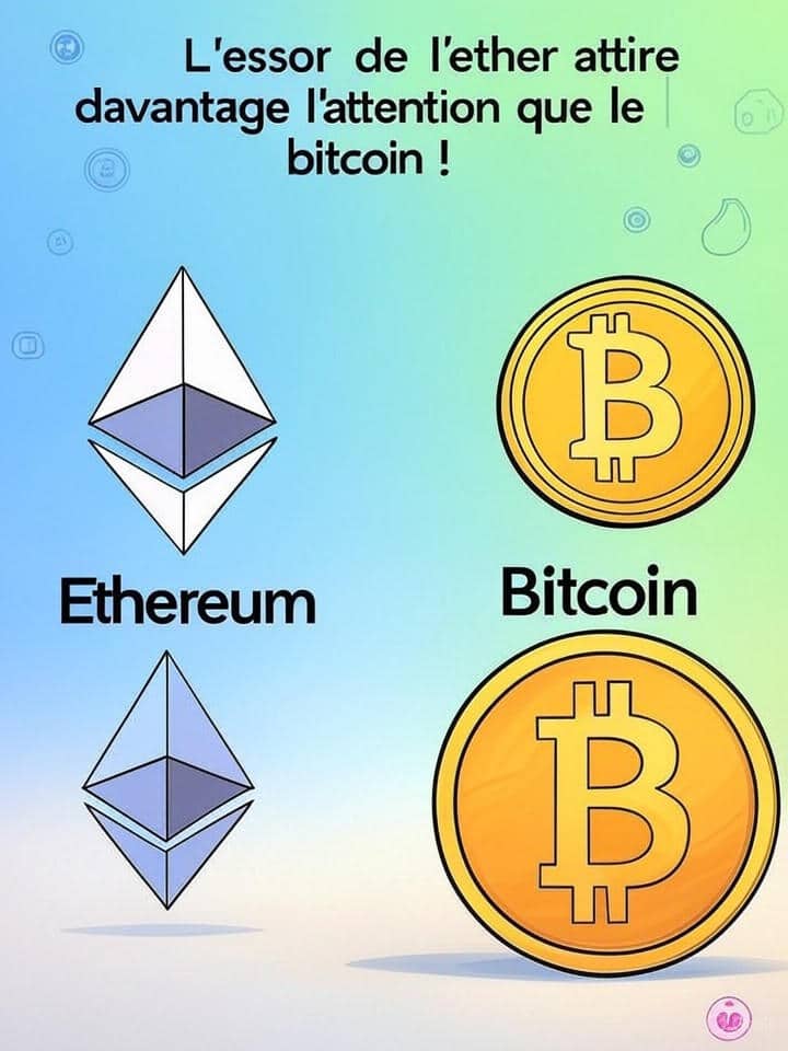 découvrez comment l'essor de l'ether dépasse celui du bitcoin, attirant l'attention des investisseurs et des passionnés de cryptomonnaies. analyse des tendances, des innovations et des perspectives d'avenir du marché des cryptos.