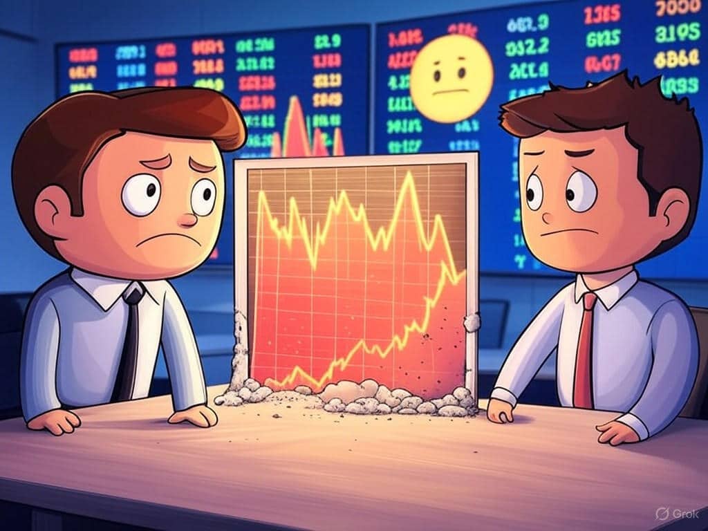 explorez les dangers de la complaisance en bourse et comprenez comment une fausse impression de sécurité peut entraßner des pertes financiÚres importantes. préparez-vous à affronter la réalité des marchés.