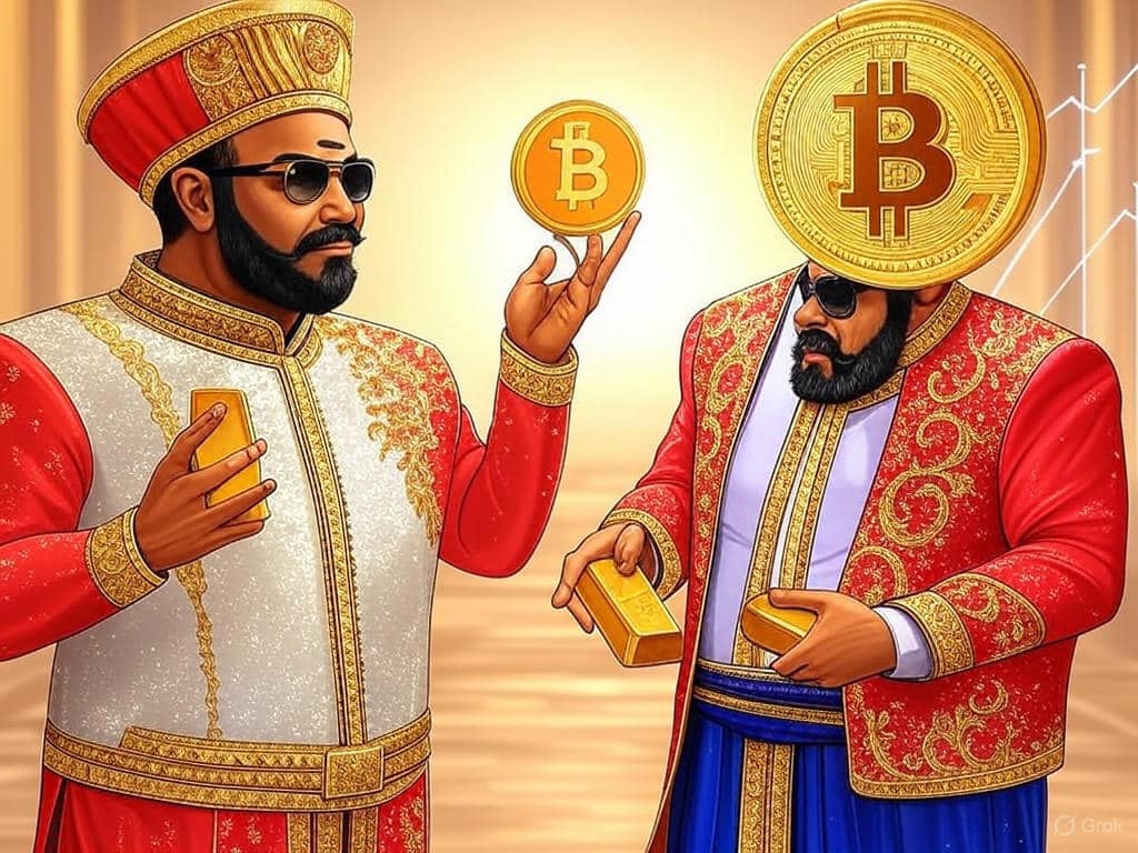 découvrez comment les super-riches indiens abandonnent l'or au profit du bitcoin, une tendance en pleine ascension qui transforme le paysage des investissements. explorez les motivations derrière cette shift vers la cryptomonnaie et ses implications sur le marché.