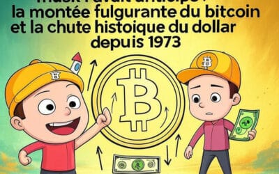 Musk l’avait anticipé : la montée fulgurante du Bitcoin et la chute historique du dollar depuis 1973