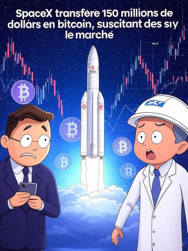 découvrez comment le transfert de 150 millions de dollars en bitcoin par spacex soulève des inquiétudes sur le marché des cryptomonnaies. analyse des répercussions potentielles sur la volatilité et la confiance des investisseurs.