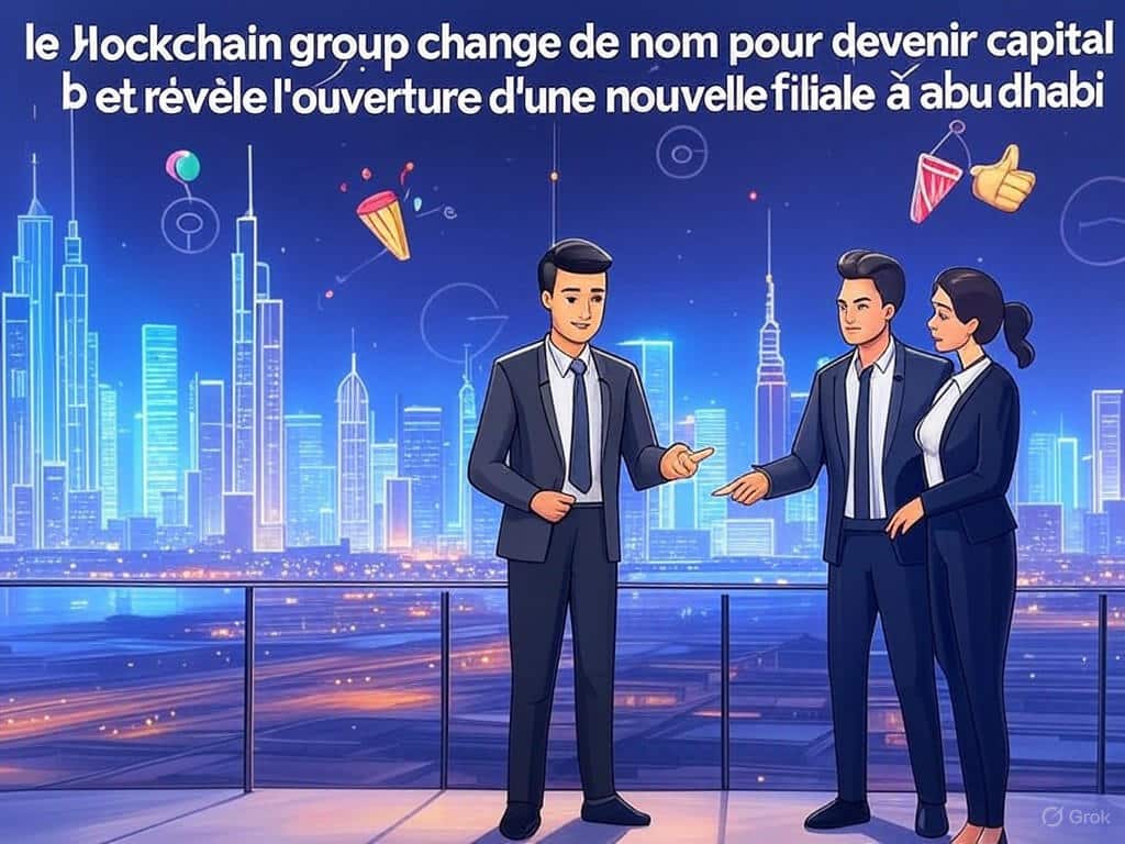 découvrez le nouveau nom de the blockchain group, désormais capital b, et l'ouverture de sa nouvelle filiale à abu dhabi. une étape majeure dans notre expansion mondiale et notre engagement envers l'innovation dans le secteur financier.