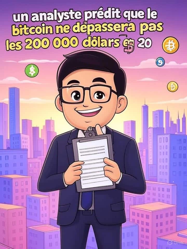 découvrez les prévisions d'un analyste sur l'avenir du bitcoin en 2023. selon ses analyses, la célèbre cryptomonnaie pourrait ne pas dépasser la barre des 200 000 dollars cette année. quelles sont les raisons derrière cette prévision ? plongez dans les détails et les implications pour les investisseurs.