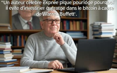 Un auteur célèbre explique pourquoi il évite d’investir davantage dans le Bitcoin à cause de Warren Buffett