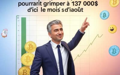 Un expert prédit que le Bitcoin pourrait grimper à 137 000$ d’ici le mois d’août