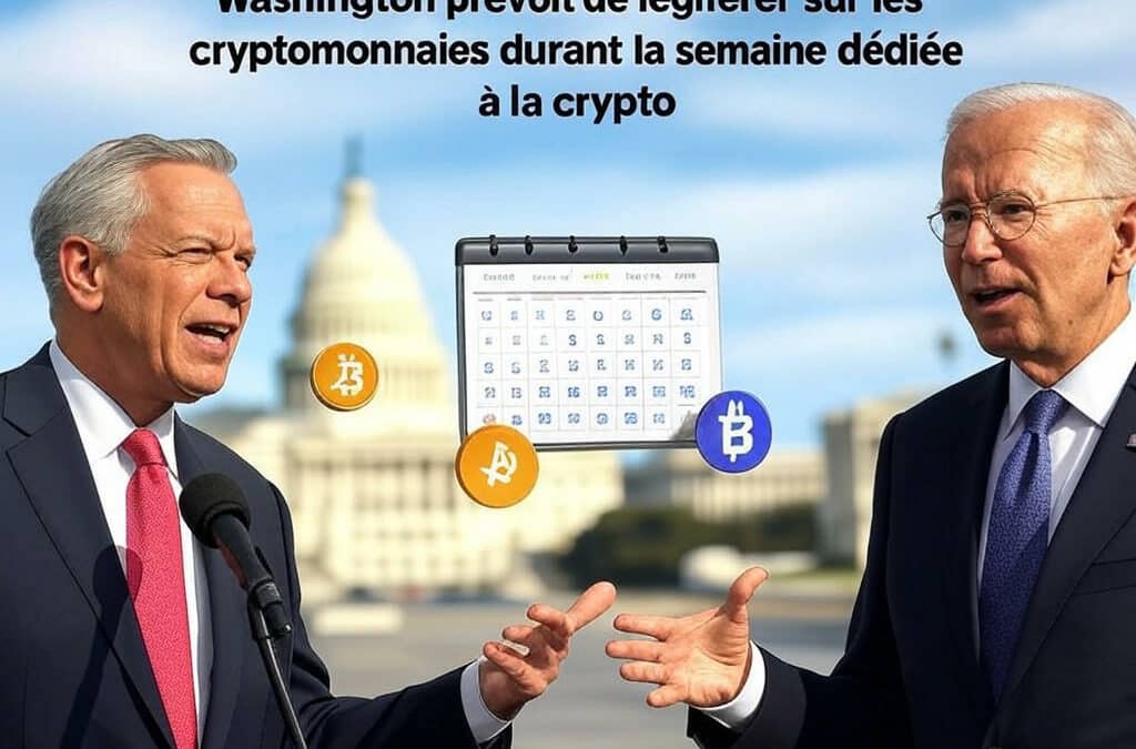 cette semaine, washington s'apprête à introduire des réglementations sur les cryptomonnaies, marquant une étape importante pour l'avenir du secteur. découvrez les détails de cette législation et son impact potentiel sur le marché des cryptos.