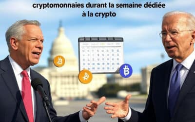 Washington prévoit de légiférer sur les cryptomonnaies durant la semaine dédiée à la crypto