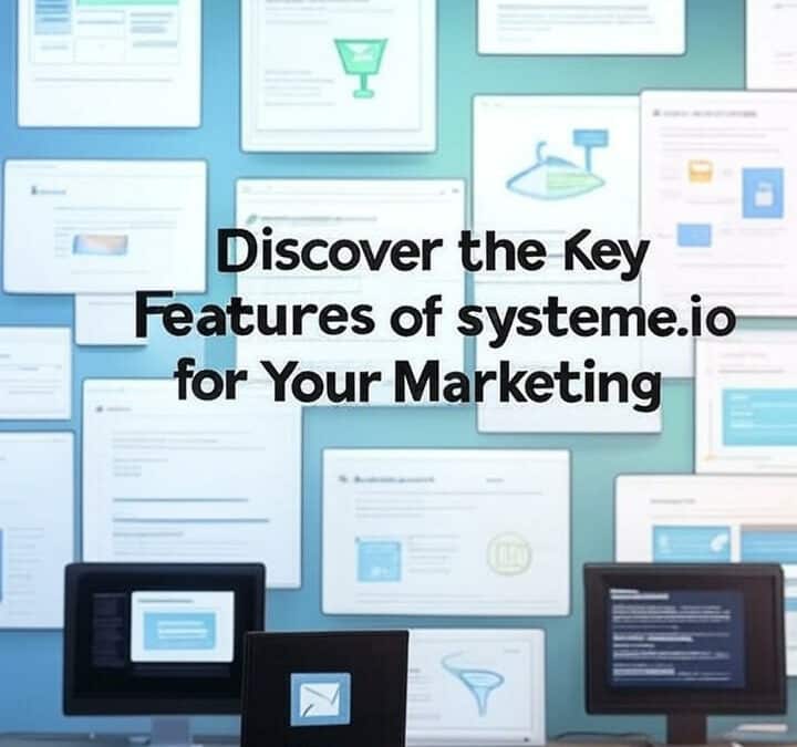 explorez les fonctionnalités essentielles de systeme.io et optimisez votre stratégie marketing. automatisez vos campagnes, gérez vos prospects et développez votre activité facilement grâce à cet outil tout-en-un.