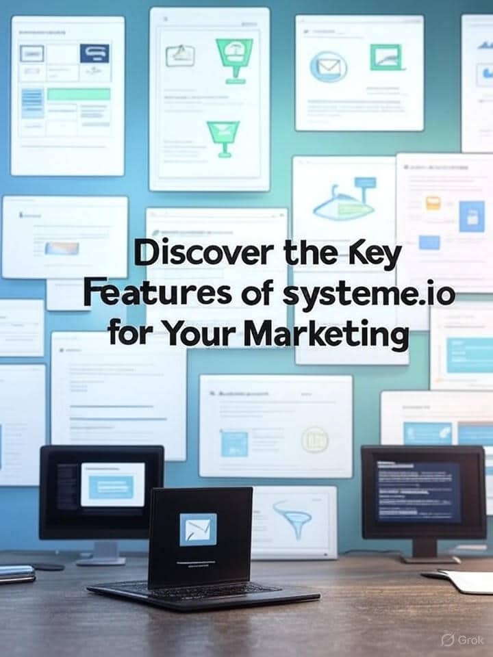 explorez les fonctionnalités essentielles de systeme.io et optimisez votre stratégie marketing. automatisez vos campagnes, gérez vos prospects et développez votre activité facilement grâce à cet outil tout-en-un.