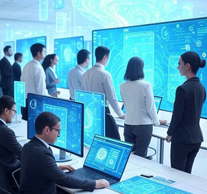 découvrez notre guide complet des meilleurs logiciels d'intelligence artificielle adaptés aux entreprises pour optimiser la productivité, automatiser les tâches et stimuler l'innovation.