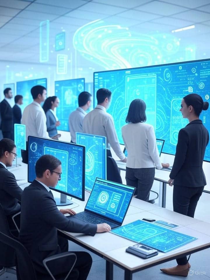 découvrez notre guide complet des meilleurs logiciels d'intelligence artificielle adaptés aux entreprises pour optimiser la productivité, automatiser les tâches et stimuler l'innovation.