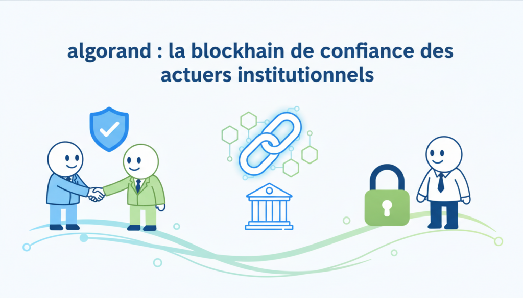 découvrez comment algorand s'impose comme la blockchain de confiance pour les acteurs institutionnels grâce à sa sécurité, rapidité et transparence.