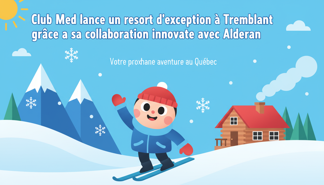 découvrez le nouveau resort d'exception du club med à tremblant, fruit d'une collaboration innovante avec alderan, alliant luxe, confort et expériences uniques pour des séjours inoubliables.