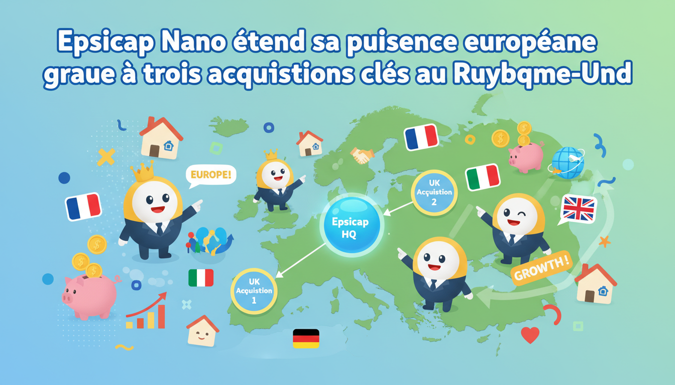 epsicap nano renforce sa présence en europe avec trois acquisitions stratégiques au royaume-uni, consolidant ainsi sa puissance et son expansion sur le marché européen.